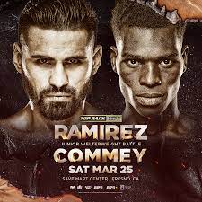 Ramirez vs Commey 23 marzo