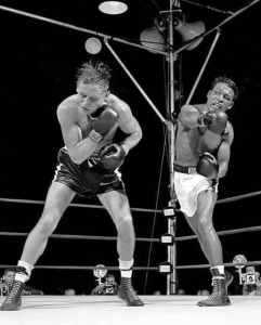 76 anni fa “Sugar” Ray Robinson difese il mondiale welter contro il “siciliano”  Charley Fusari 