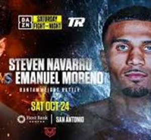 A San Antonio(TX) il 24 ottobre in sfida due emergenti dei gallo come Navarro e Moreno