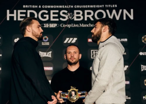 A Manchester è molto alta l'attesa per la sfida tra Pat Brown e John Hedges e c'è un perchè !