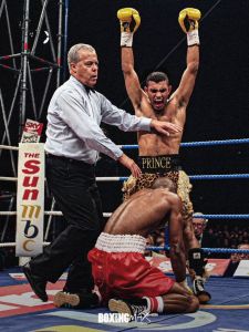 31 anni fa Naseem Hamed vinse il mondiale piuma WBO diventando una superstar mondiale