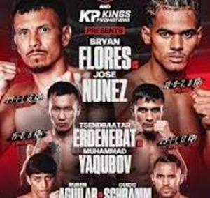Probox e King's Promotion hnno reso noto il programma a supporto di Florez vs Nunez a El Paso