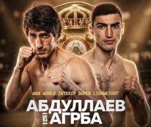 Questa sera in Russia sfida valida per il Wba Interim superleggeri tra Khariton Agrba e Abdullaev