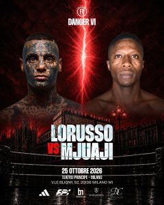 Domenica a Milano evento Danger con Mosquito Lorusso, prossimo al mondiale IBO