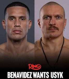 David Benavidez contro Olexandr Usyk diventa sempre più probabile. Ma per David ci sono anche altre possibilità
