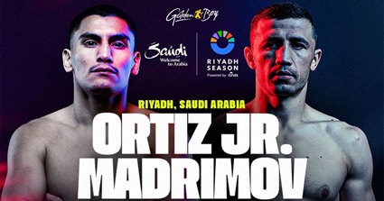 Il campione ad interim Wbc Ortiz attaccherà l'ottima difesa di Madrimov a Riyadh