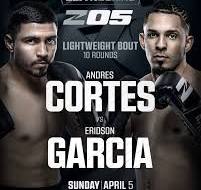 Questa sera nei pressi di Las Vegas Cortes vs  Eridson Garcia e Magsayo vs Mc Crory