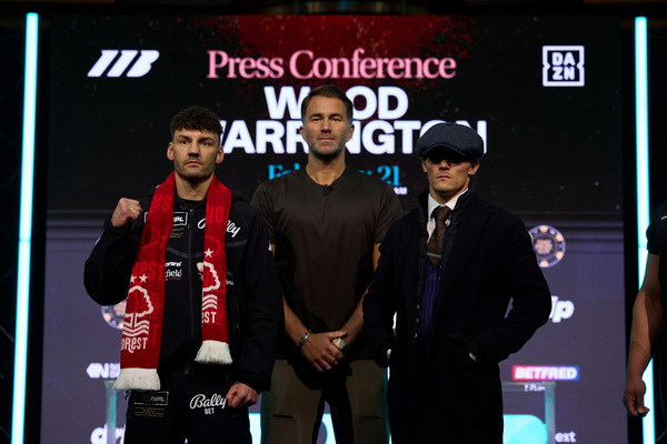  Eddy Hearn ha presentato a Nottingham  l' atteso evento di  sabato notte 