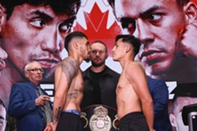  In Canada  questa sera  Eduardo  Hernandez contro  Tellez Giron.  Sul ring anche  Jessica Bellusci