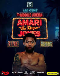 L'emergente contro l'esperto.E' un classico di Las Vegas con Amari Jones contro Arias