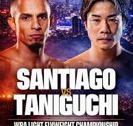 Renè Santiago conserva  con merito Wba e Wbo ai punti a Tokyo contro Taniguchi 