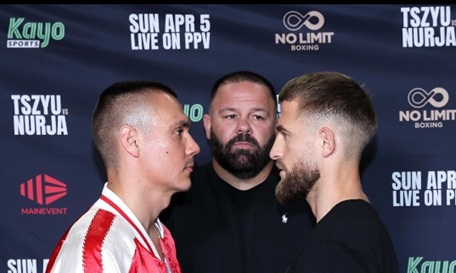 In Australia  il marchigiano Nurja perde dall'ex campione Tim Tszyu ai punti 