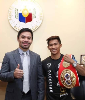 Manny Pacquiao organizzerà il mondiale  Ibf di  Taduran a Temecula il 3 Aprile