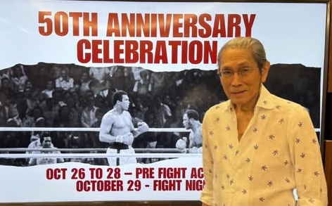 Nell'evento commemorativo del "Thrilla In Manila" 1975"combatterà anche Nico Walsh Ali nipote della legenda
