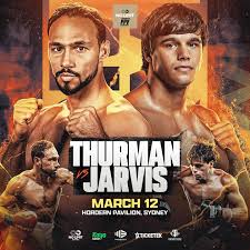 Ufficializzato il sottoclou al duello Tra Keith Thurman e Brock Jarvis il 12 marzo in Australia 
