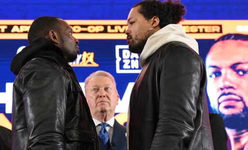  Joe Joyce  è certo  di proporre  nella rivincita con Dillian Whyte il 5 aprile una grande performance  