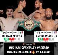 Zepeda e Roach in trattative per il vacante WBC dei leggeri.Sulaiman si aspetta un grande match 