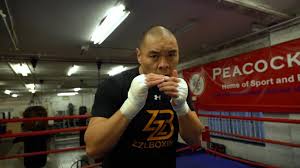  Il gigante  Zhilei Zhang ha perfezionato la preparazione per Kabayel nel New Jersey con Shaun George