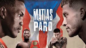 Molto attesa a Portorico la difesa IBF di Subriel Matias sabato contro  Liam Paro