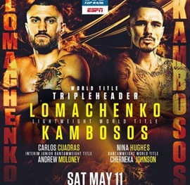 Domenica in Australia il clou  è  Lomachenko contro  Kambosos - Il programma ufficiale 