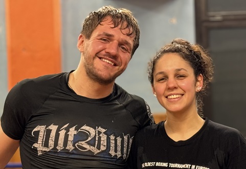 Dmytro Tonyshev e Biancamaria Tessari, fidanzati pronti al debutto professionistico