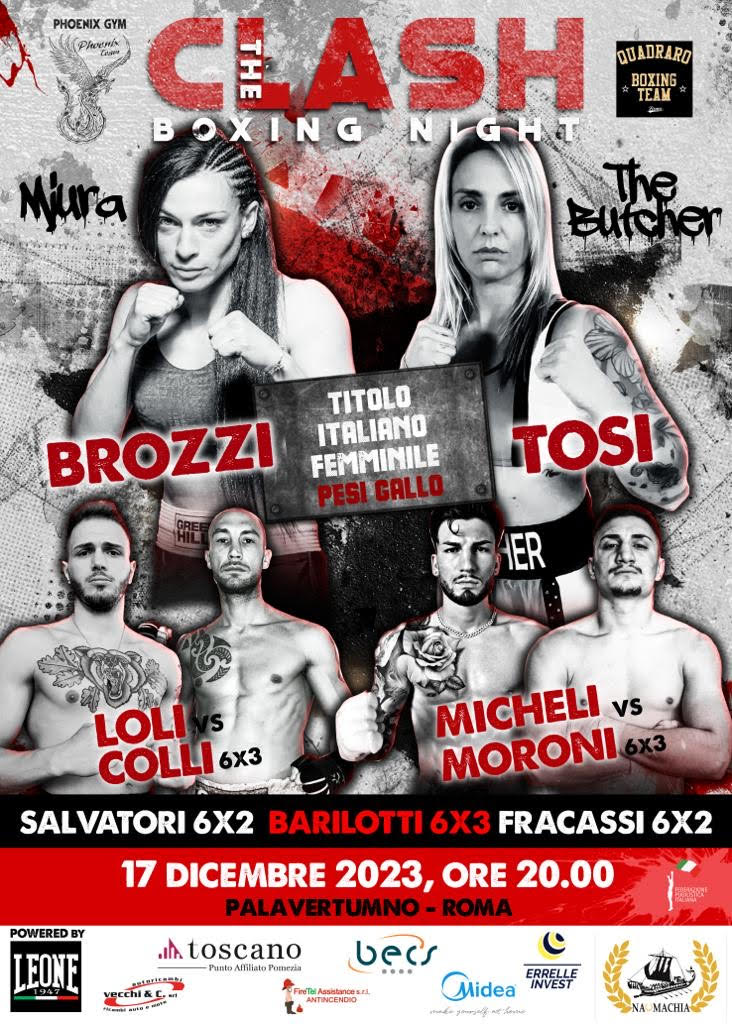 Stasera a Roma confronto tricolore tra Annalisa Brozzi e Veronica Tosi