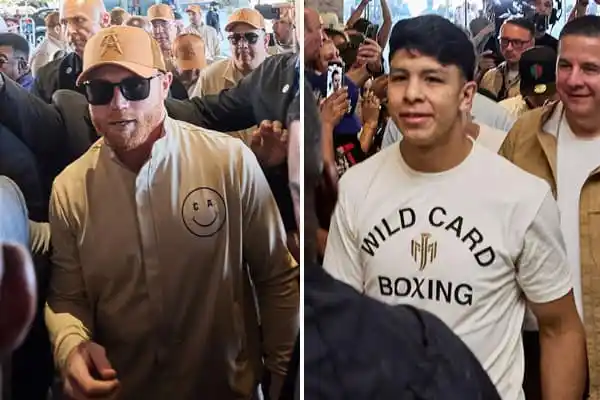 00000000000000CANELO e Munguia arrivo a Las