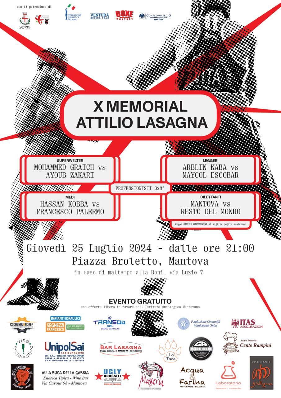 00000000000000MANTOVA MEMORIAL LASAGNA 25 lug