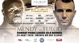 Mendy vs Fuego Cancella
