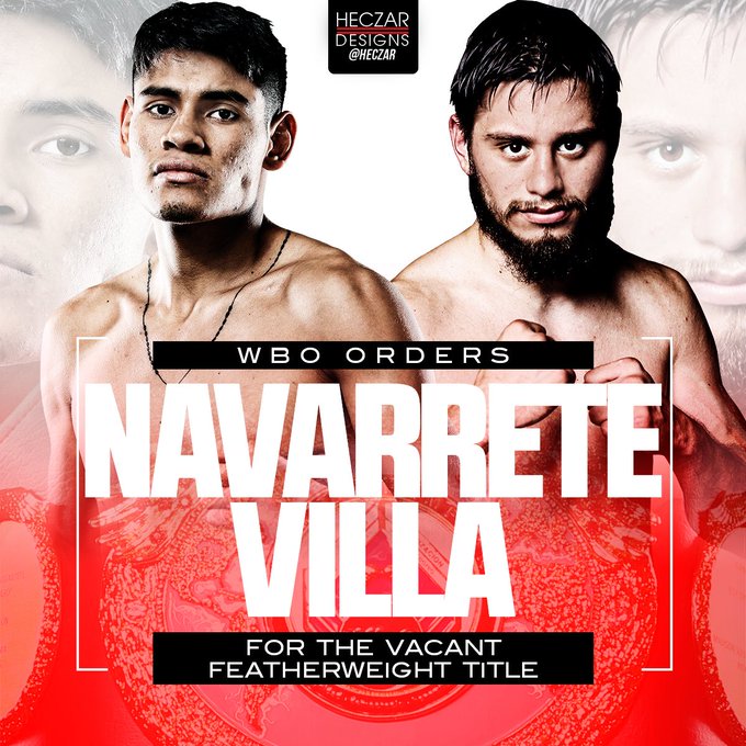 NAVARRETE vs Villa poster