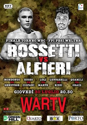 ROSSETTI va Alfieri CANCELLA