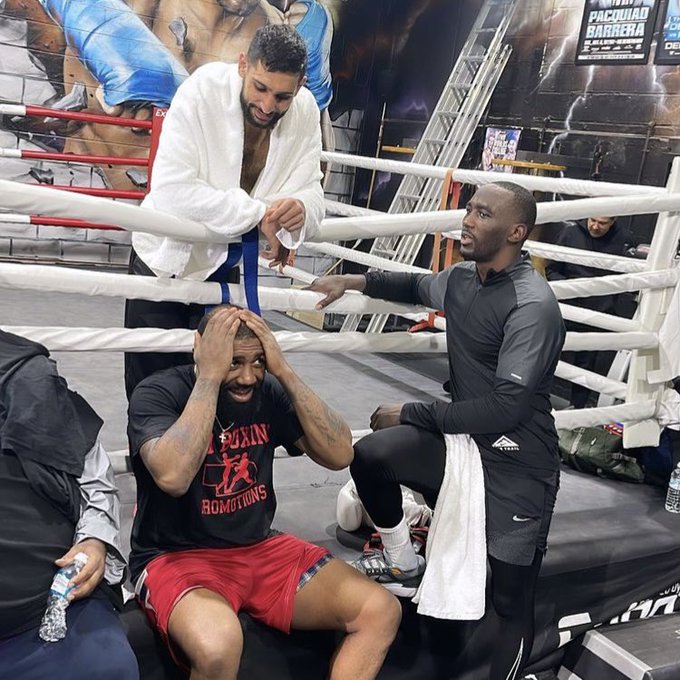 CRAWFORD con Amir Khan