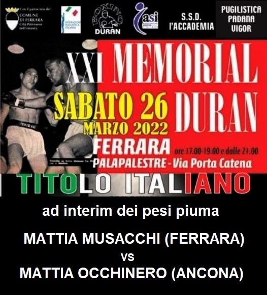 MemorialDuranLocandina
