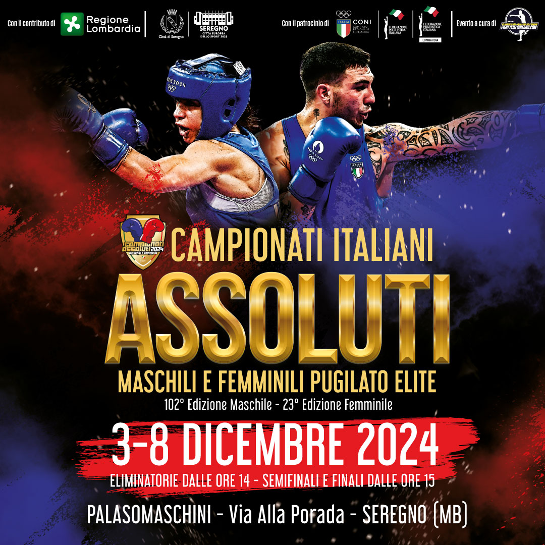 A Seregno i nuovi campioni Italiani assoluti 2024