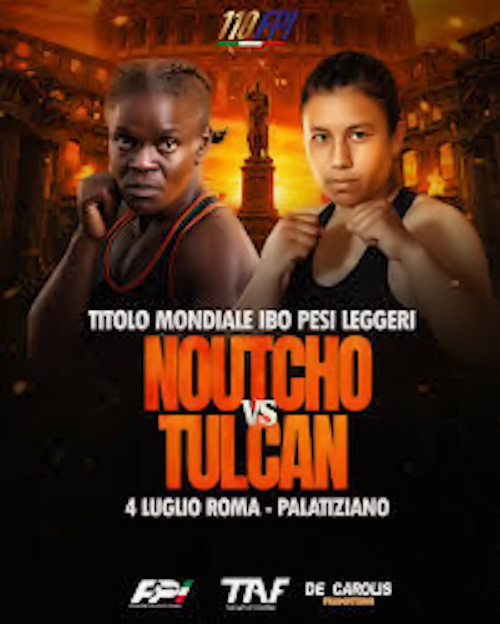 Pamela Noutcho in Spagna, sparring con Thunderz e Martinez