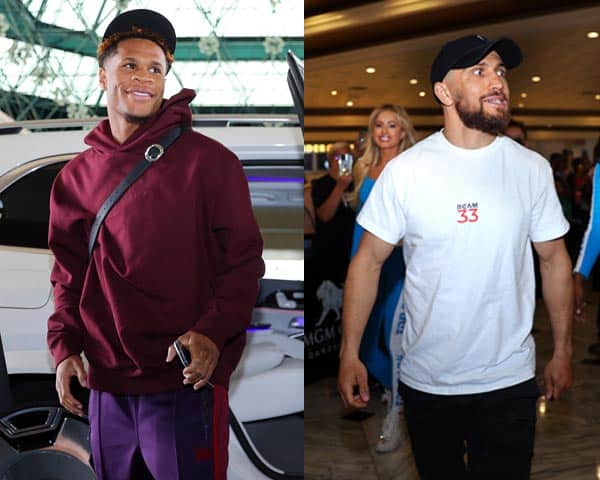223422222Devin Haney arrival