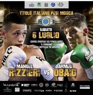 Risultati da Ladispoli: Rizzieri batte Obaid per split decision nel tricolore dei mosca 