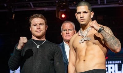  Ieri a  New York presentata alla stampa la sfida tra Saul Alvarez ed  Edgar Berlanga 