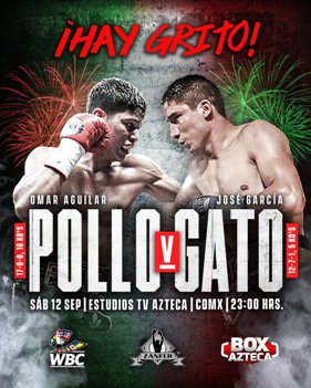 Aguilar vs Gato Garcia CANCELLA