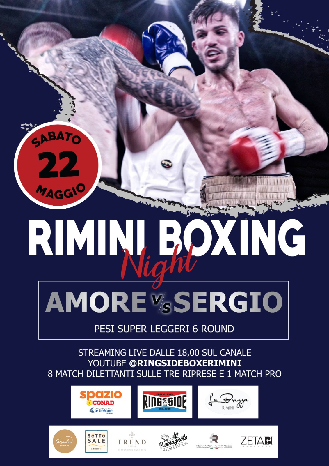 Amore contro Sergio Rimini