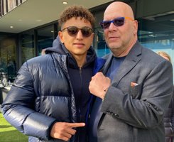 Angeloni Yoel con Di Bella