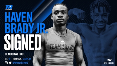 Brady Jr Haven 18anni