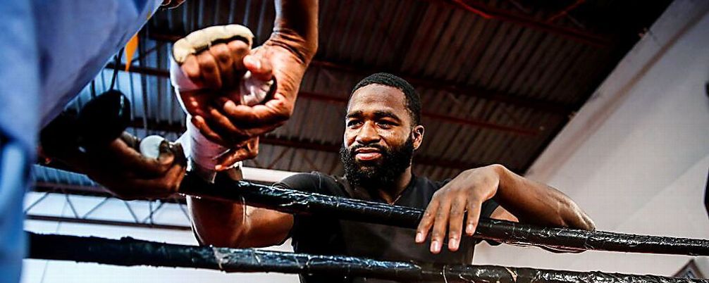 Broner barba in allenam