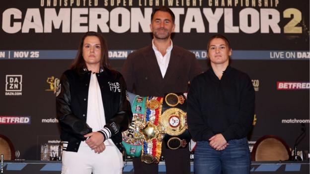 Hearn al lavoro per organizzare il terzo match tra Katie Taylor e Cameron 