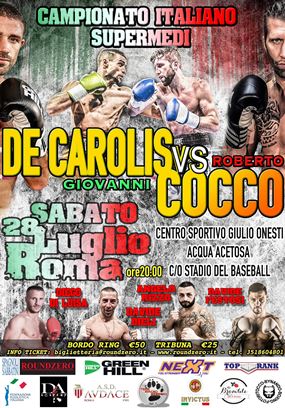 COCCO vs DE CAROLIS 28 luglio