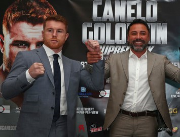 De La Hoya Canelo las vegas