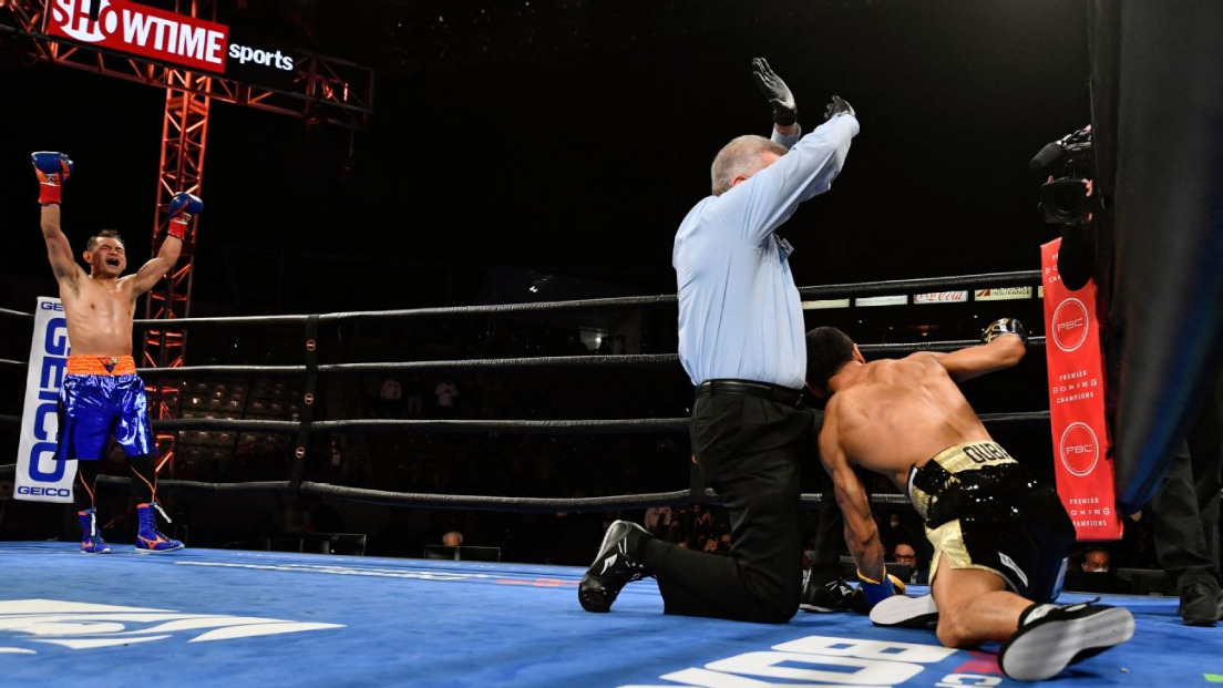 Donaire batte Oubbali