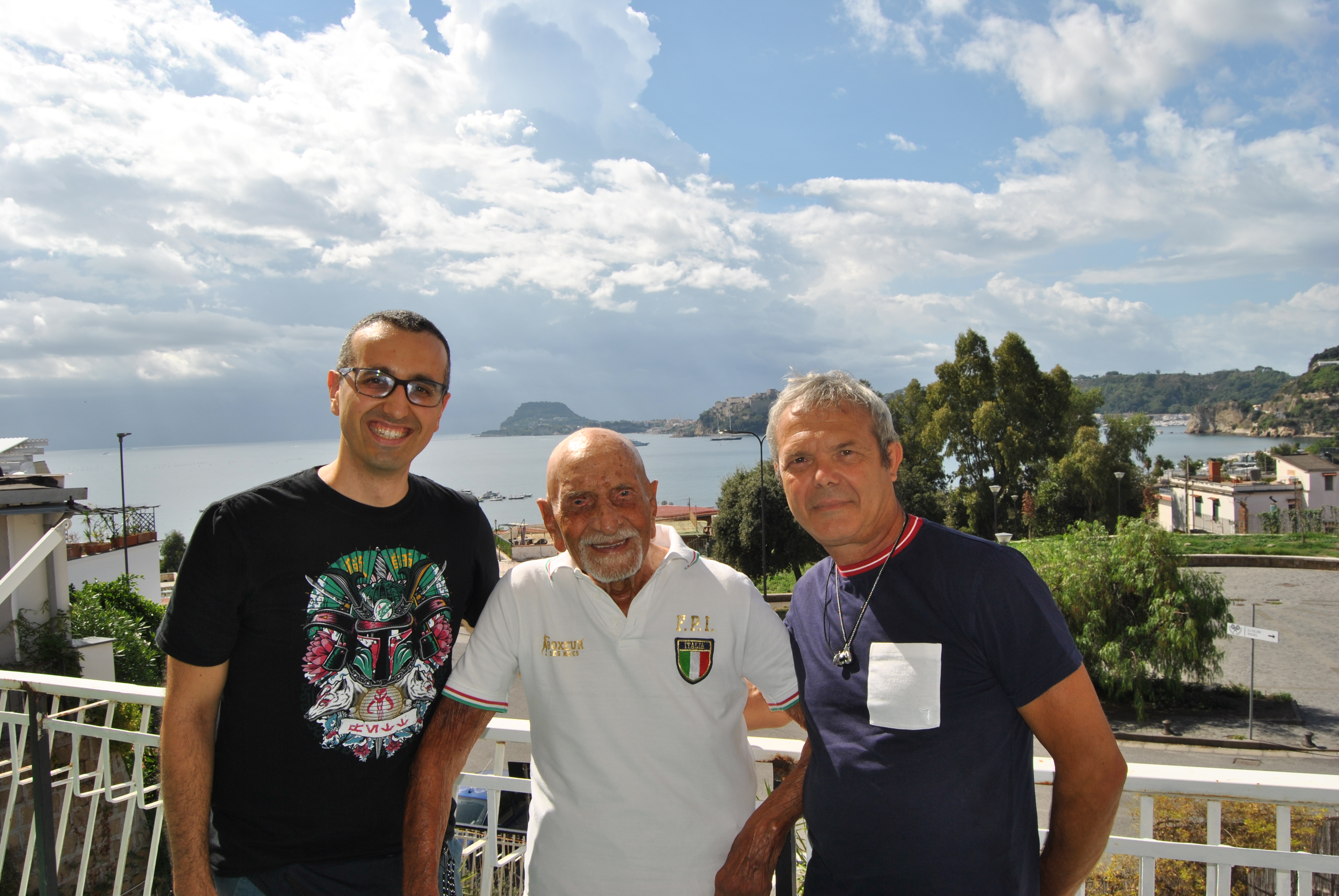 E. Amici il fotografo Aldo Ferrara e L. Costagliola