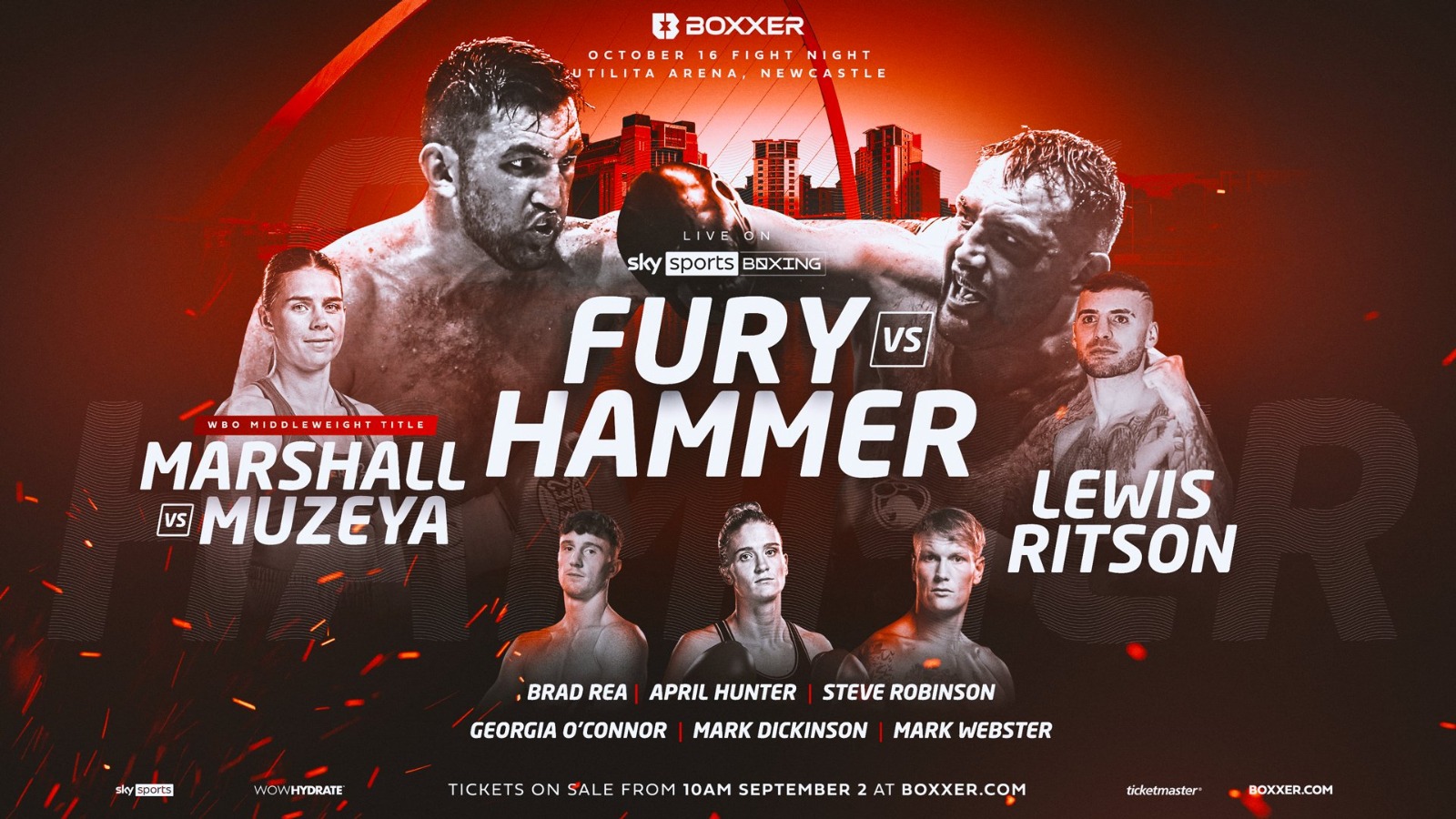 FURY vs Hammer CANC October
