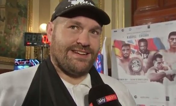 Fury Tyson INtervista a SKY